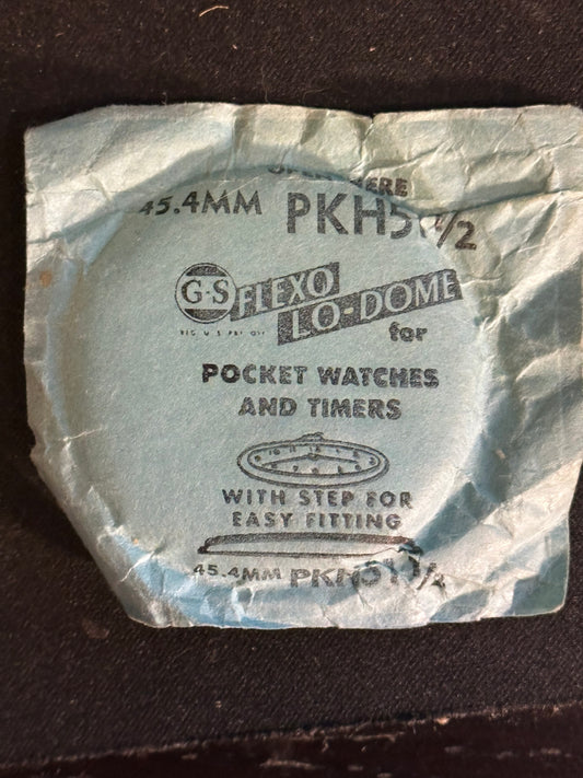 GS PKH51½ Pocket Watch Crystal 45.4mm - New