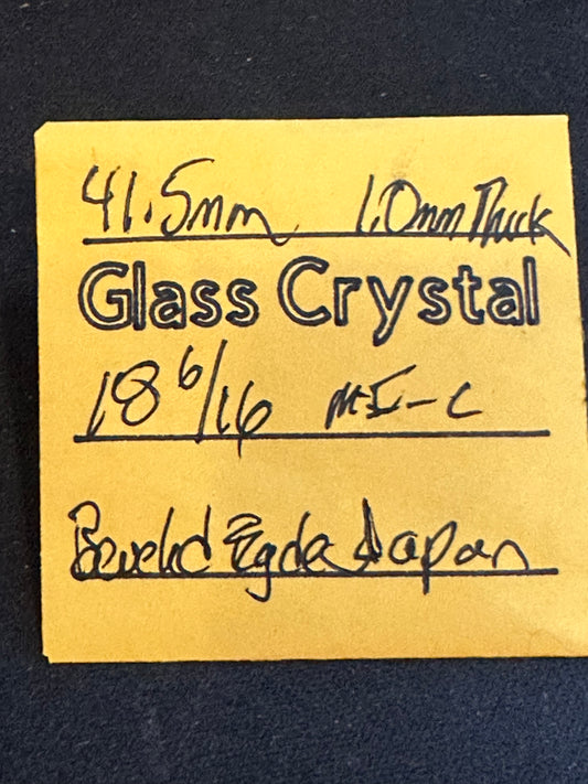 Vintage Beveled Glass Pocket Watch Crystal 18-6/16 (~41.5mm) - NOS