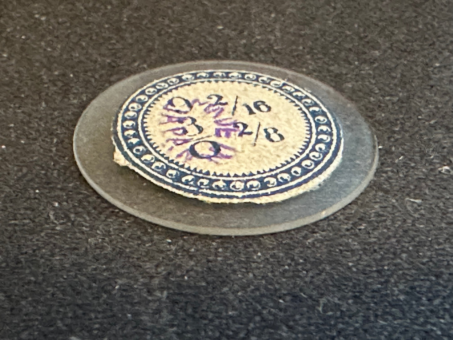 OSI Vintage Glass Pendant Watch Crystal 9-2/16 (~20.6mm) - NOS