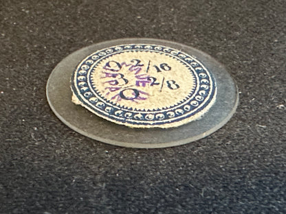 OSI Vintage Glass Pendant Watch Crystal 9-2/16 (~20.6mm) - NOS