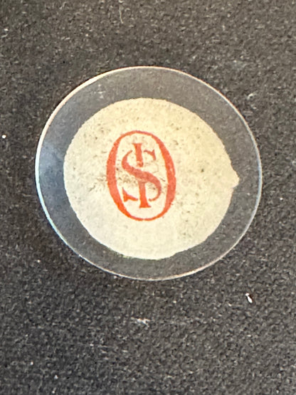 OSI Vintage Glass Pendant Watch Crystal 9-2/16 (~20.6mm) - NOS