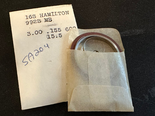 Alloy Mainspring for 16s Hamilton No. 534B / 718050