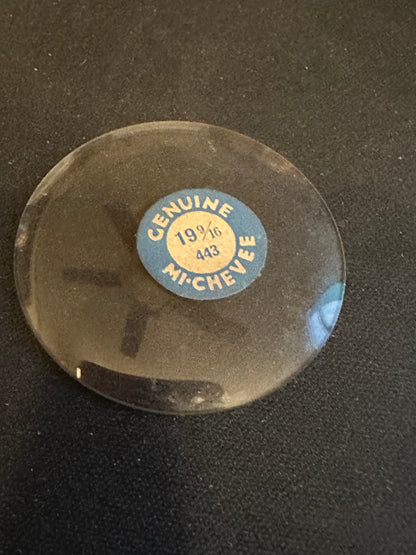 Marco Mi-Chevee Vintage Glass Pocket Watch Crystal 19-9/16 (44.3mm) - NOS