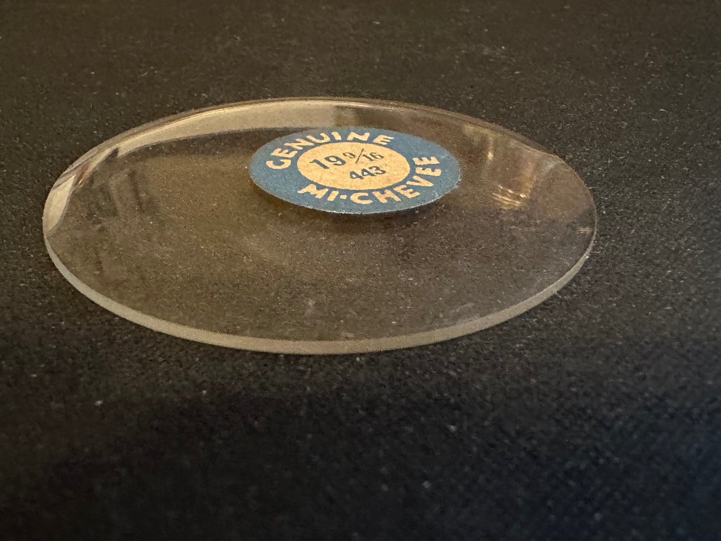 Marco Mi-Chevee Vintage Glass Pocket Watch Crystal 19-9/16 (44.3mm) - NOS