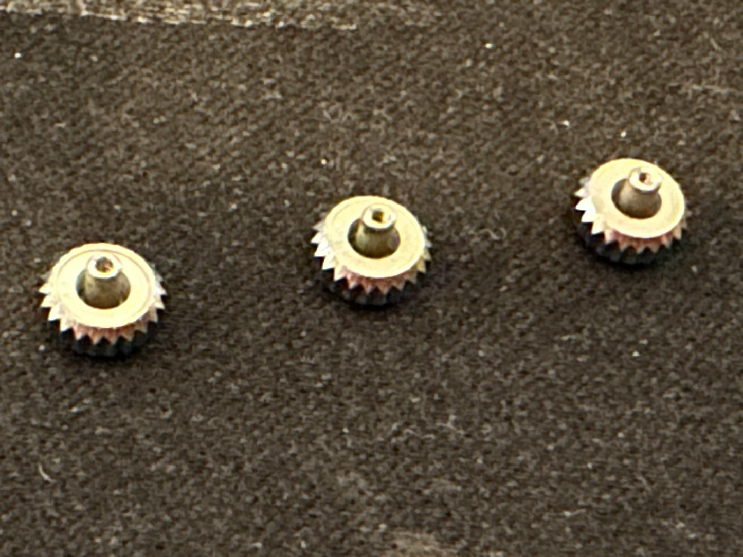 Lot of 3 Waterproof Rolex Oyster Marked Crowns