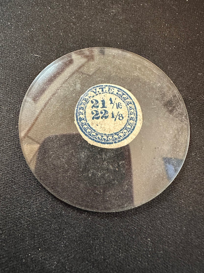 VTF Vintage Glass Pocket Watch Crystal 21-1/16 (~47.5mm) - NOS