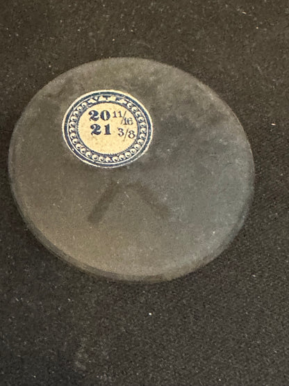 VTF Vintage Glass Pocket Watch Crystal 20-11/16 (~46.7mm) - NOS