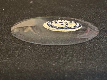 VTF Vintage Glass Hunting Case Watch Crystal 18-8/16 (~41.7mm) - NOS