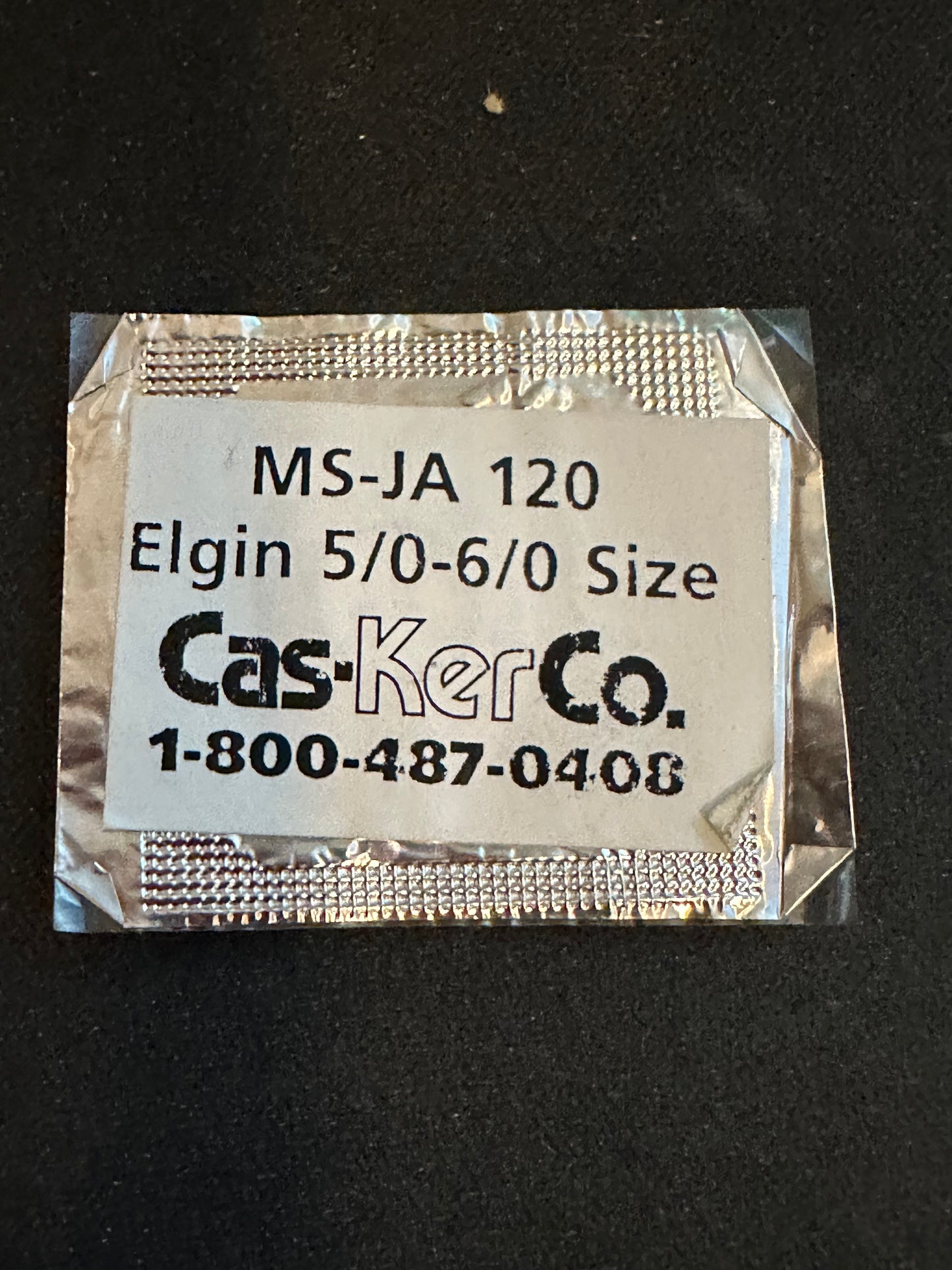 Cas-Ker Mainspring JA120 for 5/0s & 6/0s Elgin Factory No. 2890 / 6098 - Alloy