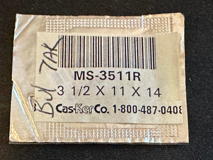 Cas-Ker Mainspring 3511R for ETA 735 & Bulova 7AP, AH, AK, AN - Alloy
