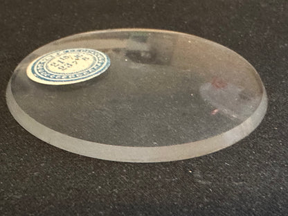 VTF Vintage Thick Glass Pocket Watch Crystal 21-15/16 (~49.5mm) - NOS