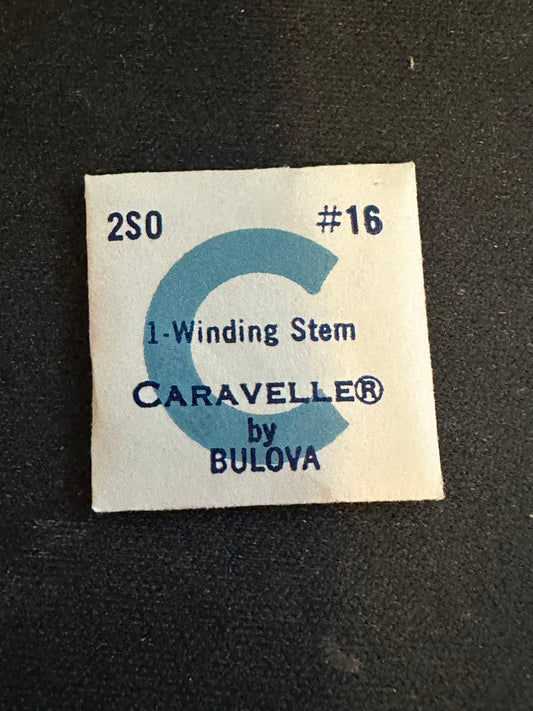 Bulova Factory stem for Caravelle caliber 2SO - new in envelope