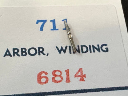 Elgin Factory stem / winding arbor for 13/0s grade 711 thru 719 movements