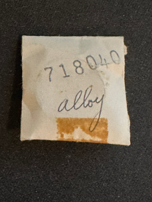 Hamilton Factory Mainspring for 16s 17-21j No. 718040 / 317 - Alloy