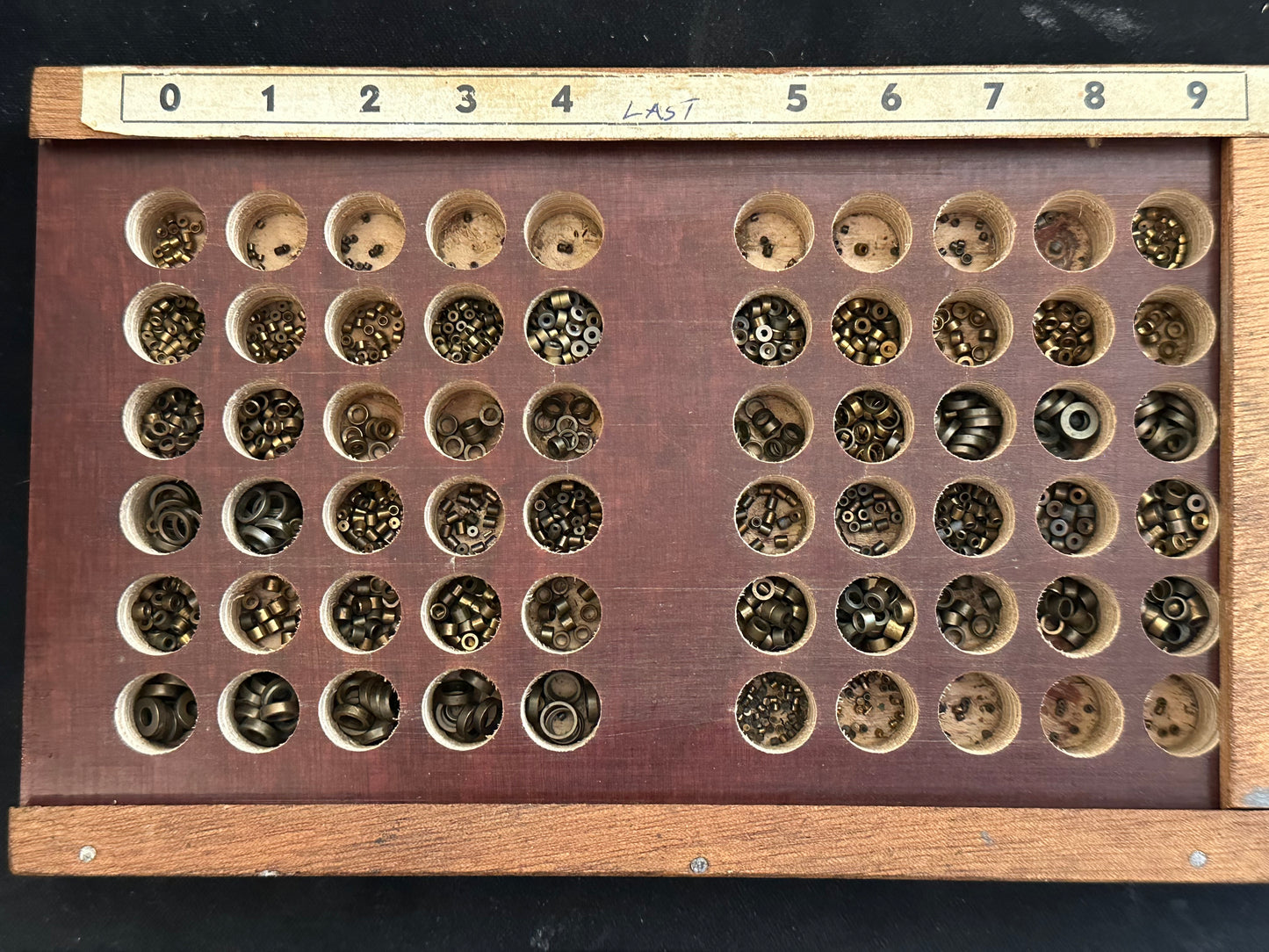 KWM Grundsortiment Initial Set - Large Assortment of Brass Bushings for Clocks