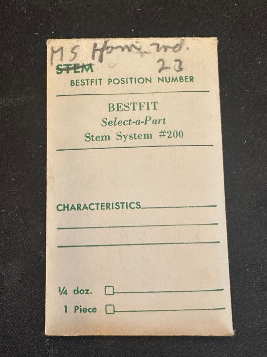 Hamilton Model 23 Navigators Chronograph Alloy Mainspring No. 37644