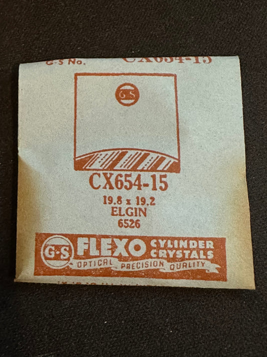 GS CX654 series Fancy Flexo Cylinder Wrist Watch Crystals