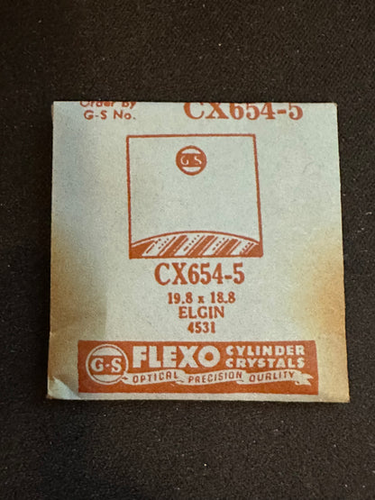 GS CX654 series Fancy Flexo Cylinder Wrist Watch Crystals