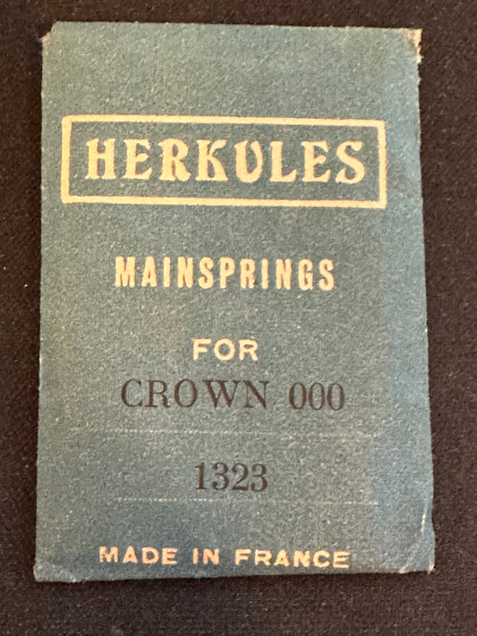 Herkules Mainspring for Crown (NY Standard) 3/0s No. 1323 - Steel