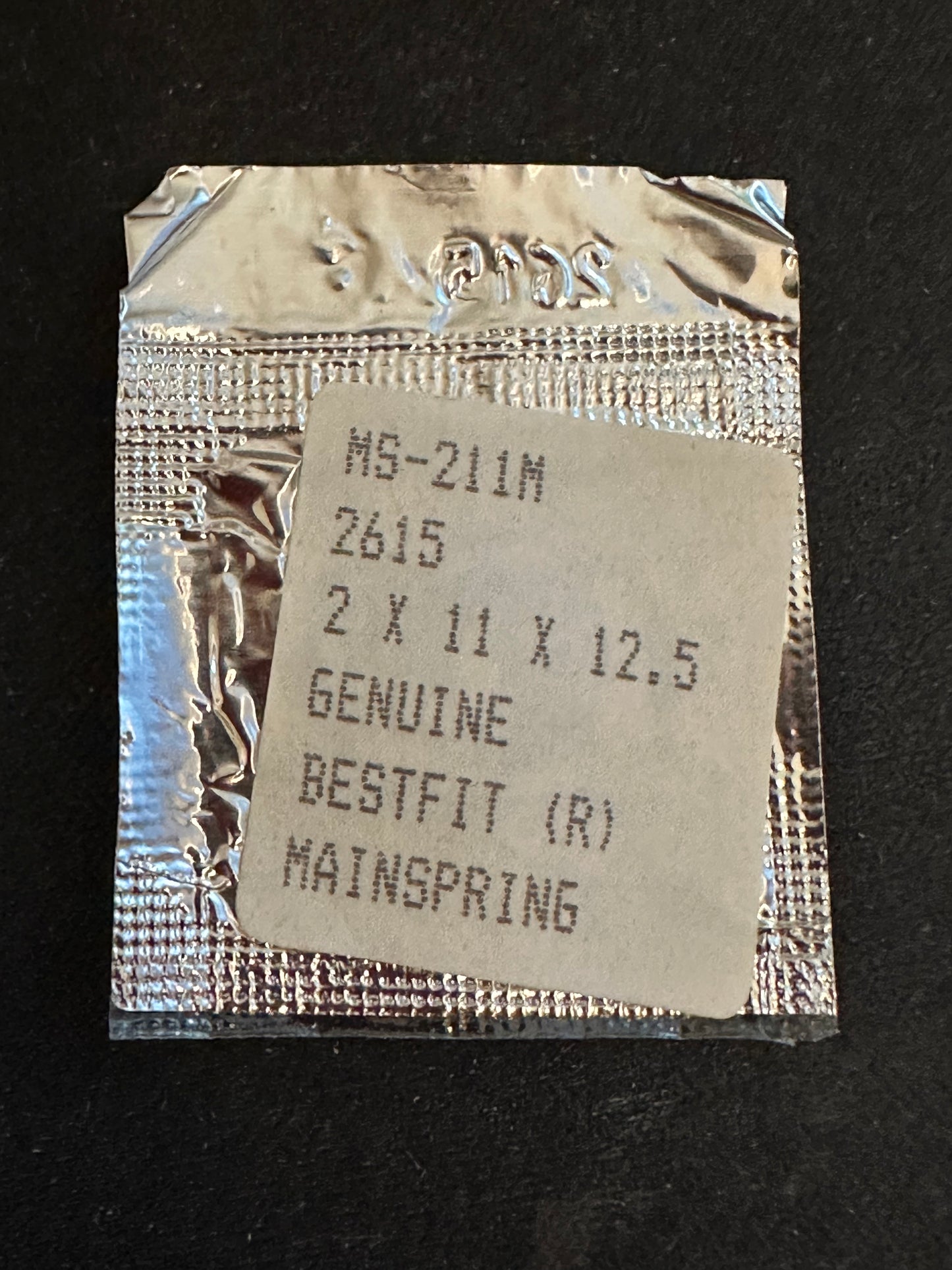 BESTFIT Mainspring 211M for Fleurier 150, Movado 470, 473, 475, 477, 478 - Alloy