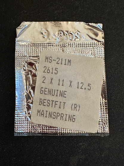 BESTFIT Mainspring 211M for Fleurier 150, Movado 470, 473, 475, 477, 478 - Alloy