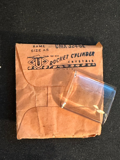 SUC Rocket Crystal RMS 124-1 for HAMILTON Wilshire - 21.2 x 19.5mm - New