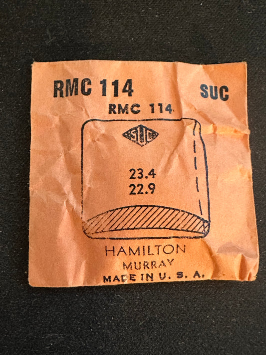 SUC Rocket Crystal RMC 114 for HAMILTON Murray - 23.4 x 22.9mm - New