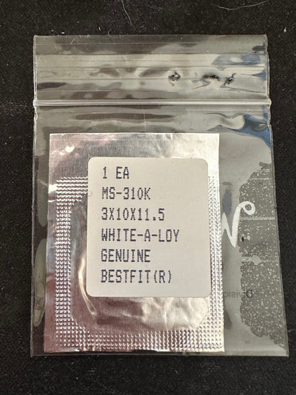 BESTFIT Mainspring 310K for Breitling 33, Elgin 890, Venus 240, 245, etc. - Alloy
