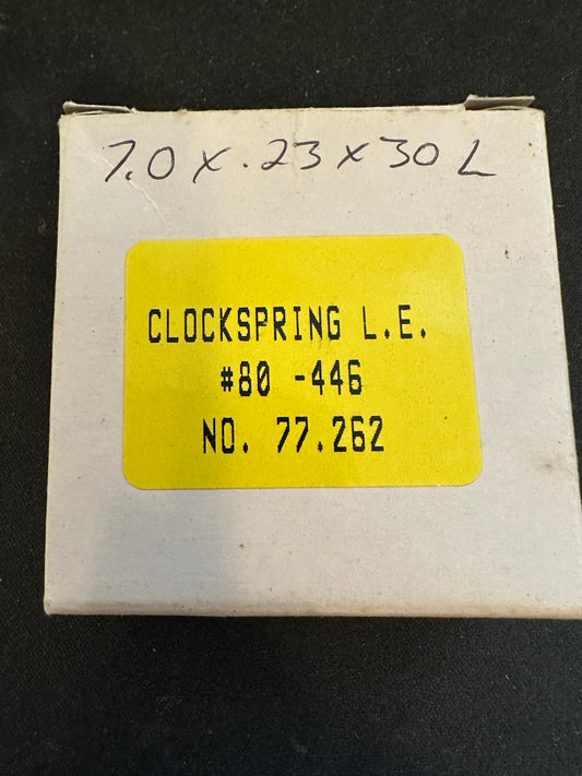 Loop End Clock Mainspring – 7.0mm x .23mm x 30″ Long - No. 80-446