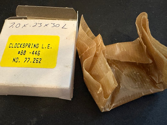 Loop End Clock Mainspring – 7.0mm x .23mm x 30″ Long - No. 80-446