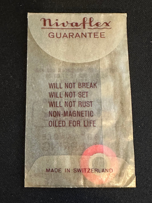 Nivaflex Unbreakable Mainspring N7417 for A. Michel 290, 291, Precimax 400, 450, Universal 260, 261 - Alloy