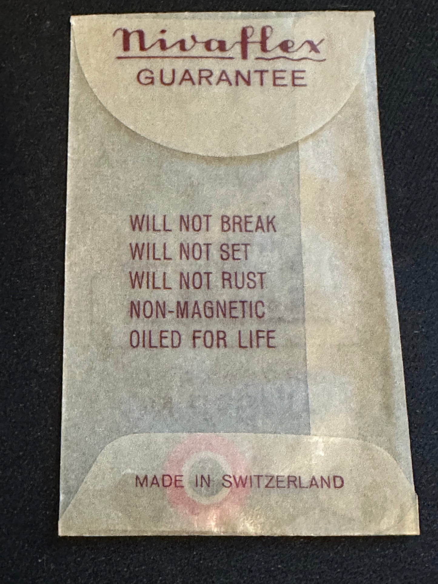 Nivaflex Unbreakable Mainspring N4161 for Rensie caliber 52 - Alloy