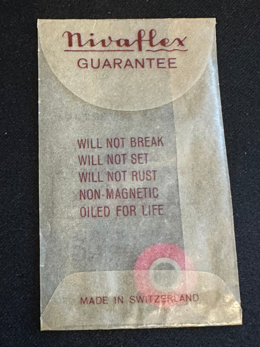 Nivaflex Unbreakable Mainspring N4175 for Bulova 6AX, Westfield 6W8 - Alloy