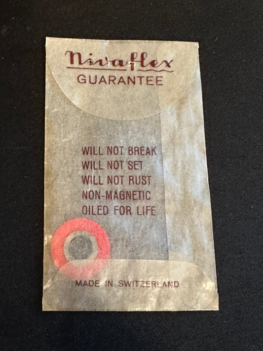 Nivaflex Unbreakable Mainspring N9101 for AS caliber 1220 - Alloy