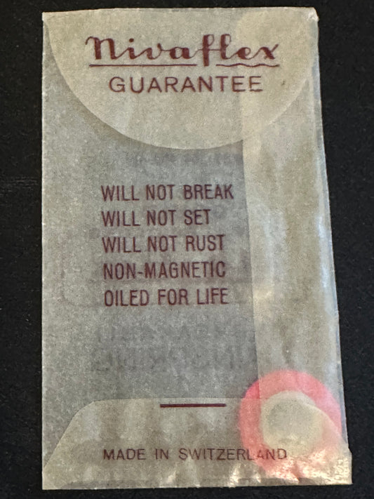 Nivaflex Unbreakable Mainspring N6392 for MST caliber 364, 400, 401 - Alloy