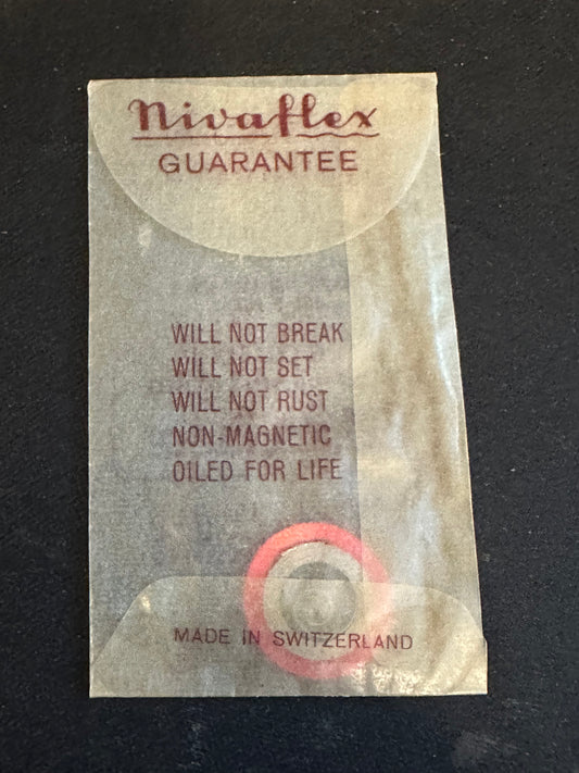 Nivaflex Unbreakable Mainspring N7217A for Venus 150, 152, 175, 186, 187, 191, 197, 206, 207 - Alloy