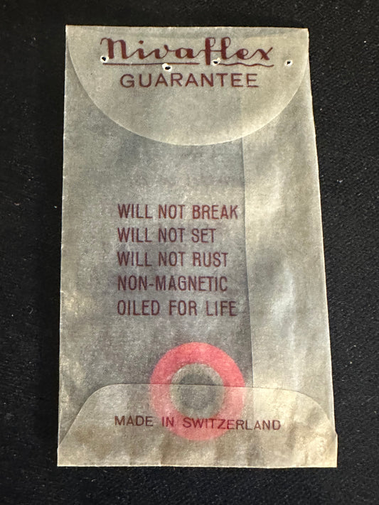 Nivaflex Unbreakable Mainspring N5107 for Universal 245, 257 - Alloy