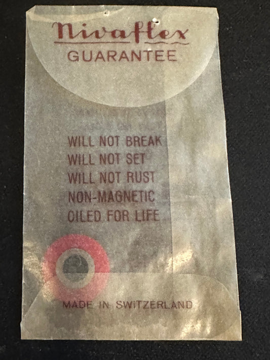 Nivaflex Unbreakable Mainspring N5339 for Bulova 10BL, 10BRC, Font 189 - Alloy