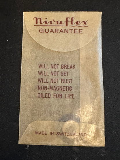 Nivaflex Unbreakable Mainspring NA860 for Omega 331, 332, 333, 341, 342, 343, 351, 352, 353 - Alloy