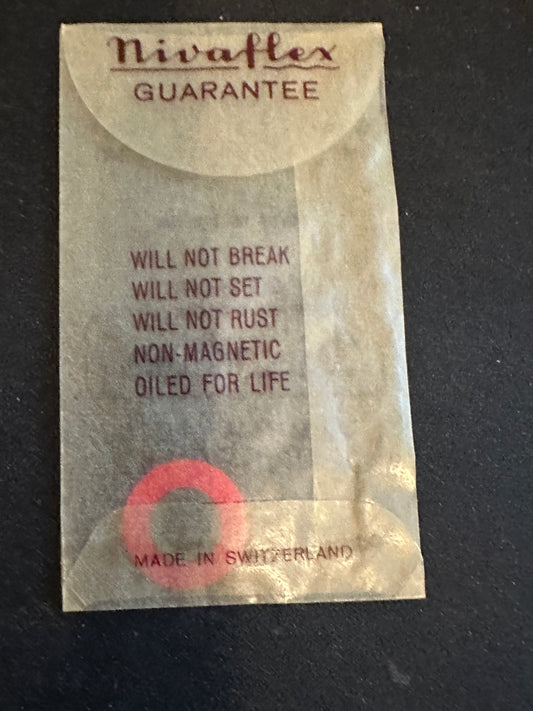 Nivaflex Unbreakable Mainspring N2223 for Felsa 66, 176, 194 - Alloy