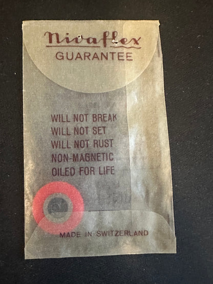 Nivaflex Unbreakable Mainspring N8102 for Cyma 414, 415, AS 1191, 1192 - Alloy