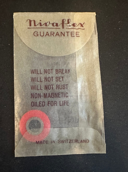 Nivaflex Unbreakable Mainspring N8102 for Cyma 414, 415, AS 1191, 1192 - Alloy