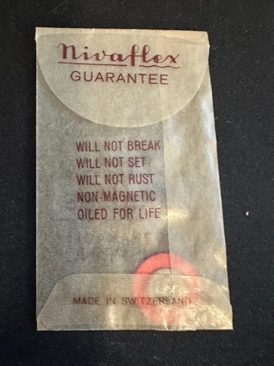 Nivaflex Unbreakable Mainspring N6387 for Lanco 1036, 1136, MST 371, 372, Oris 450, 451, 452, 453 - Alloy