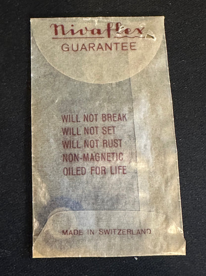 Nivaflex Unbreakable Mainspring NA814 for AS 1361, 1336, 1382, 1384, 1385, 1386 - Alloy