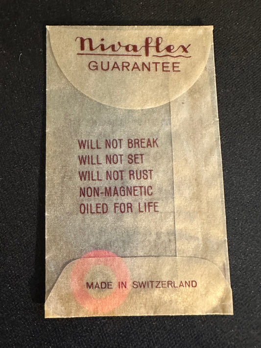 Nivaflex Unbreakable Mainspring N5103 for Felsa 350, 351, 352, PUW 49, Tissot 17.5 - Alloy