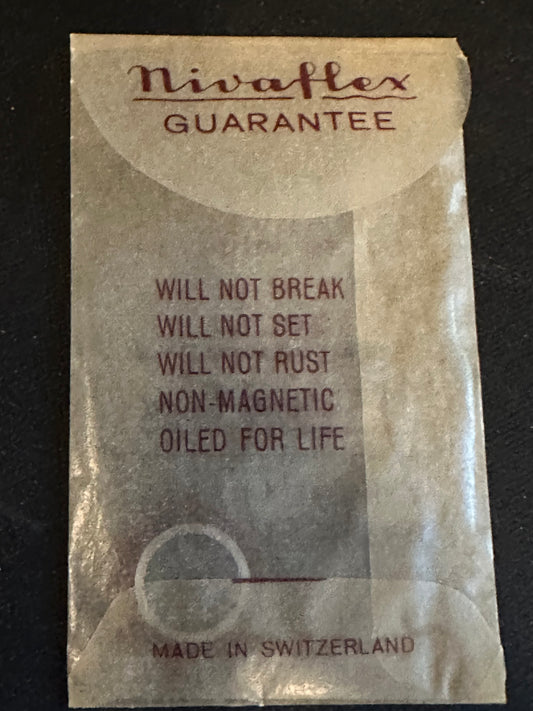 Nivaflex Unbreakable Mainspring N6386 for MST 351, 352, 364, Brac 2041 - Alloy