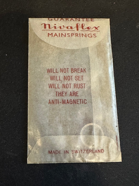 Nivaflex Unbreakable Mainspring N4303 for Aurore caliber 1 - Alloy