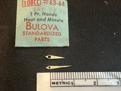 Bulova Factory Hands for caliber 10BCC, Silver DA20