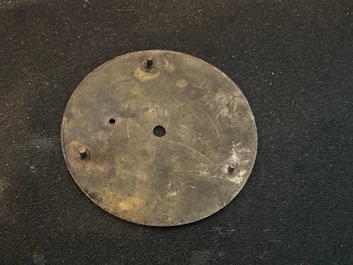 Waltham 12s Offset Seconds Metal Pocket Watch Dial