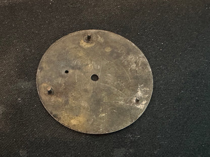 Waltham 12s Offset Seconds Metal Pocket Watch Dial